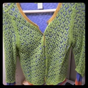 Sigrid Olson L spring sweater